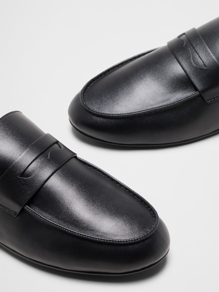 Vegan Leather Soft Loafer
