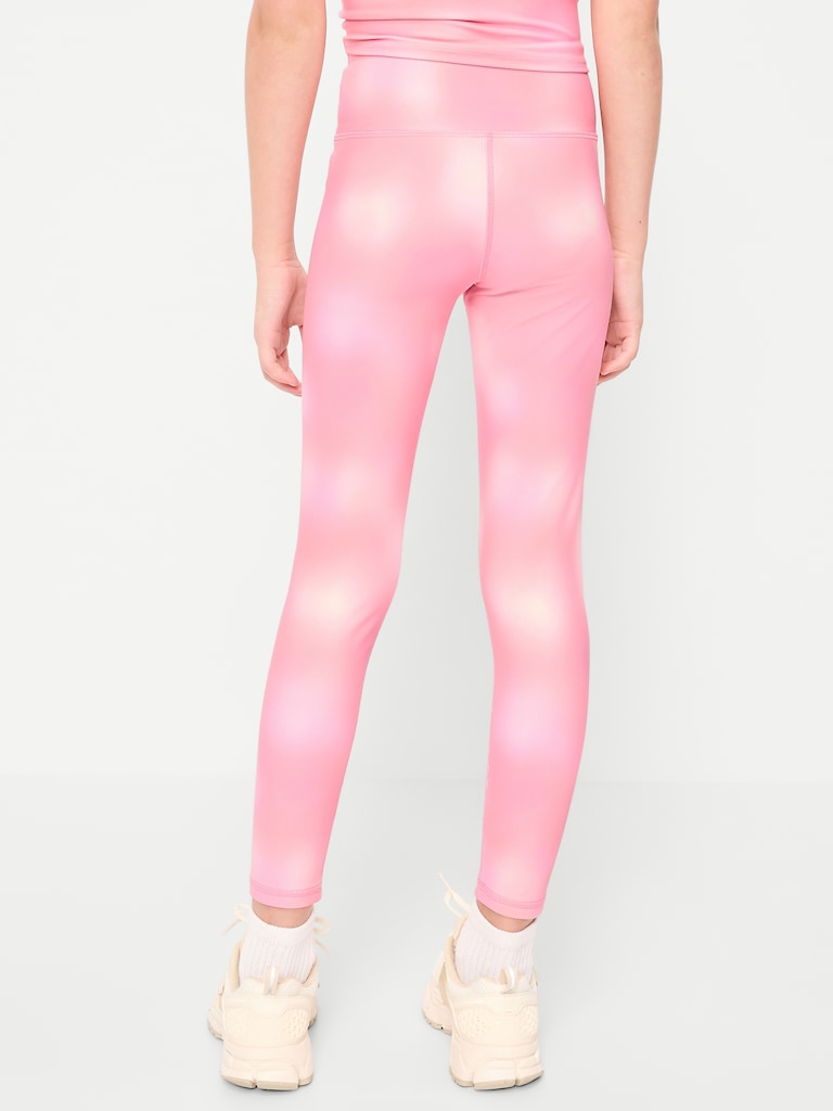 High-Waisted PowerSoft 7/8-Length Leggings for Girls