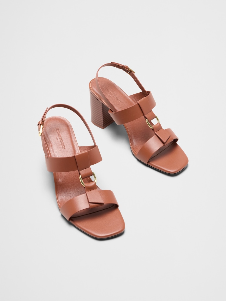 Block Heel Sandal