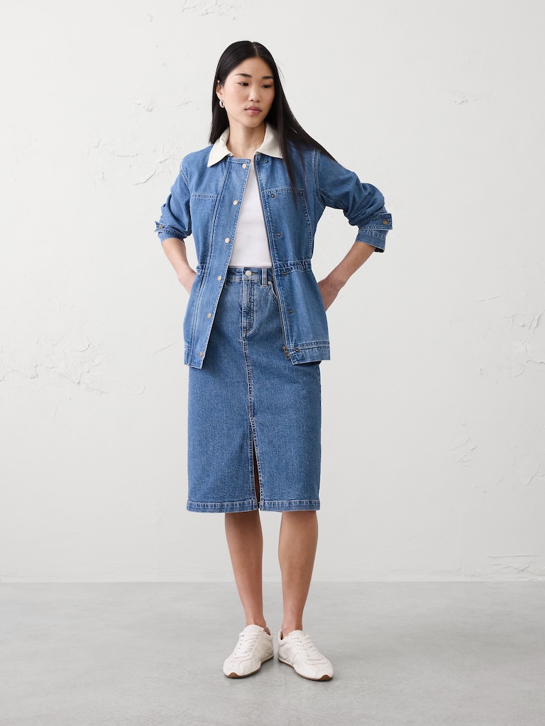 Denim Utility Jacket