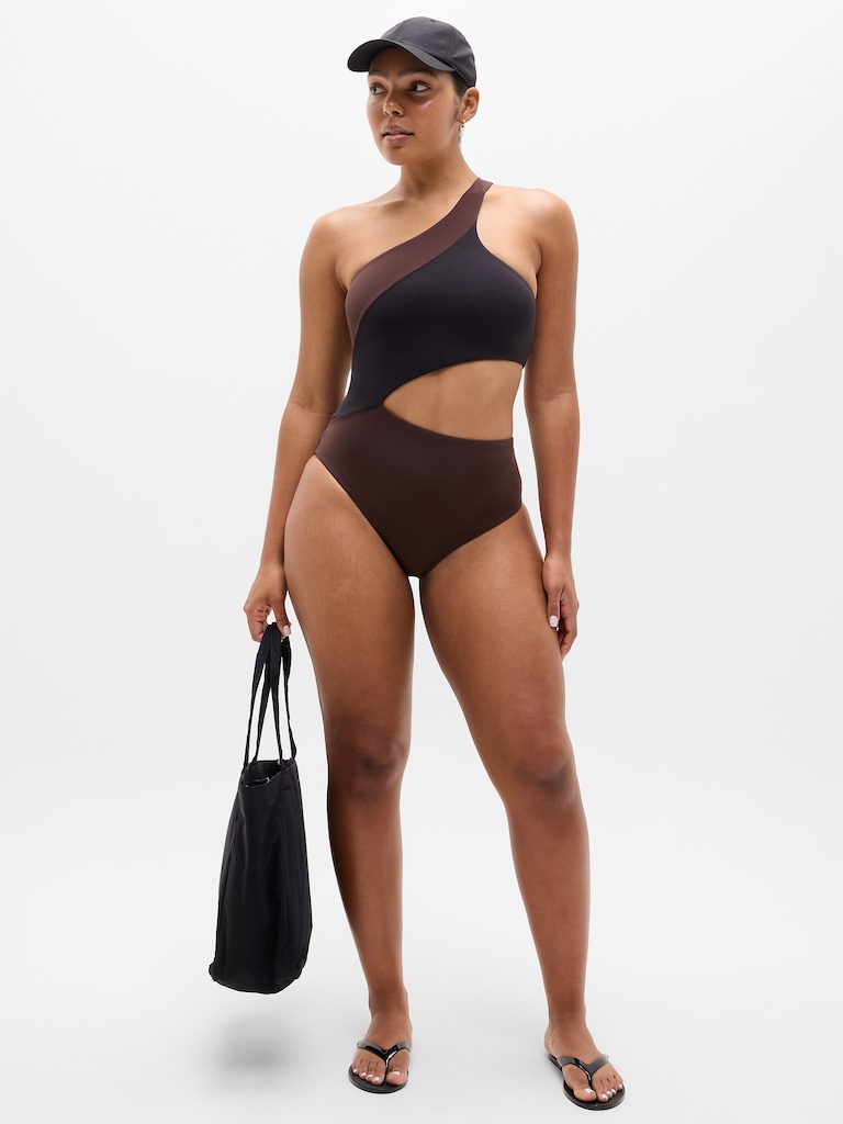 Shoreline Asymmetrical One Piece