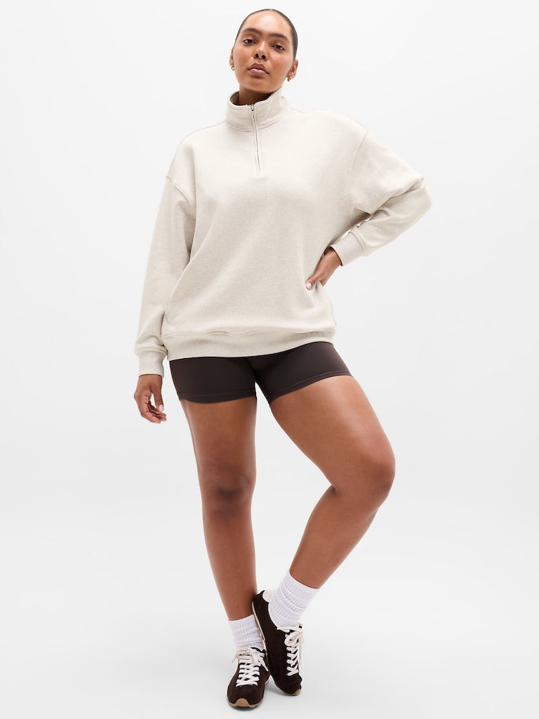 Heavyweight Terry 1/4 Zip Sweatshirt