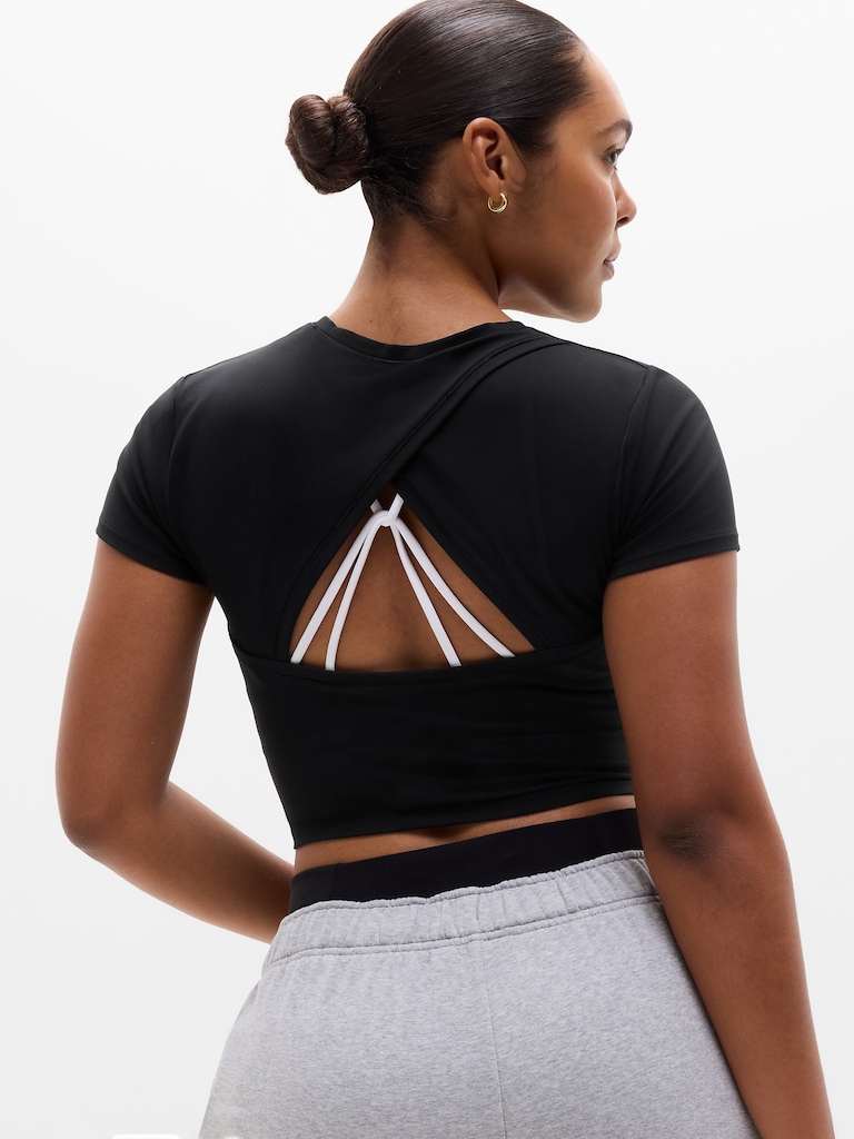 Transcend Open Back Tee