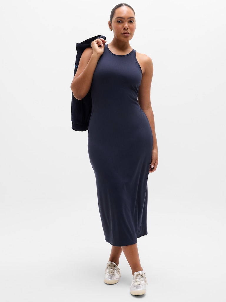 Signature Rib Maxi Dress