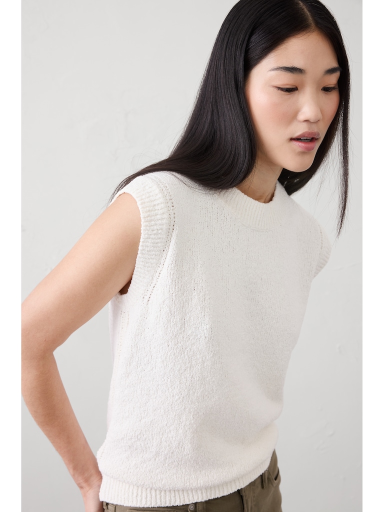 Boucle Sweater Vest