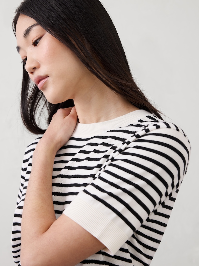 Striped Forever Sweater T-Shirt