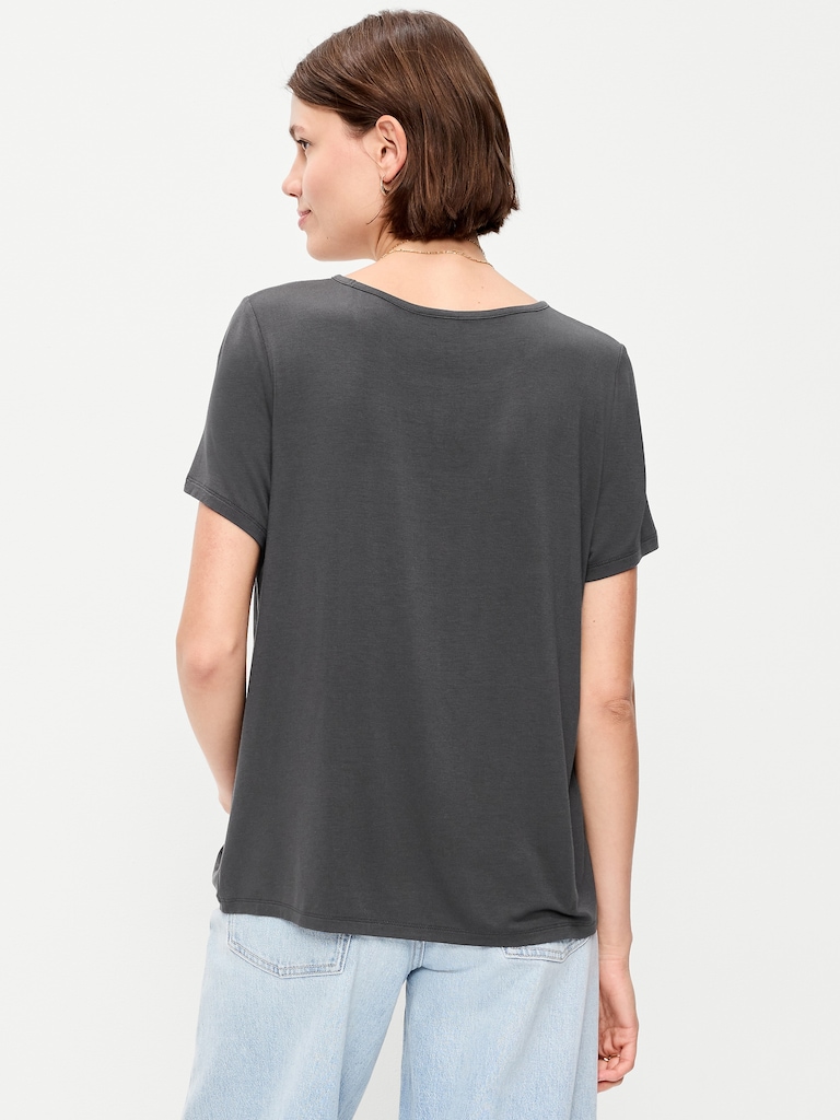 Luxe Crew-Neck T-Shirt