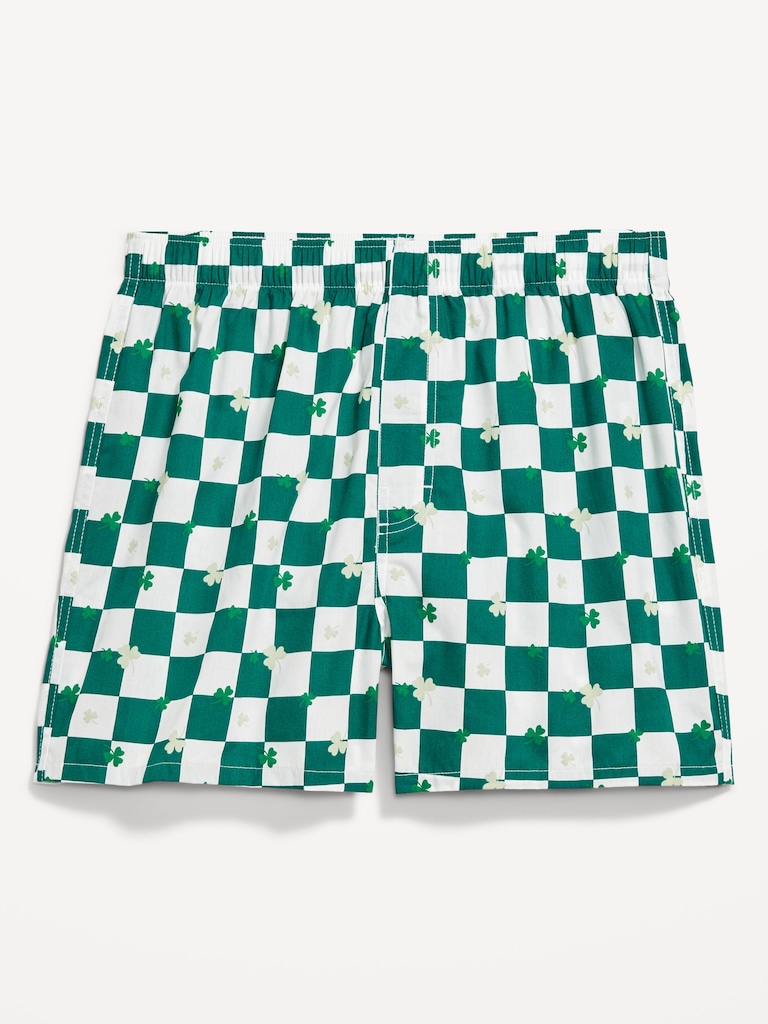 Printed Boxer Shorts -- 3.75-inch inseam