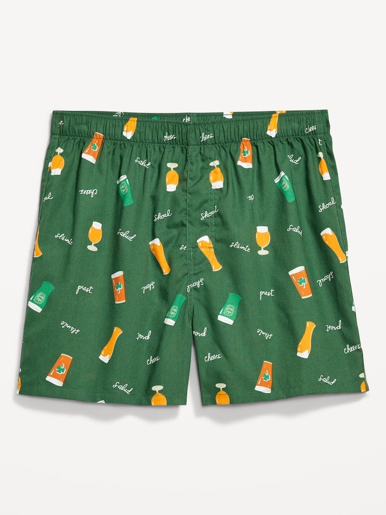 Printed Boxer Shorts -- 3.75-inch inseam