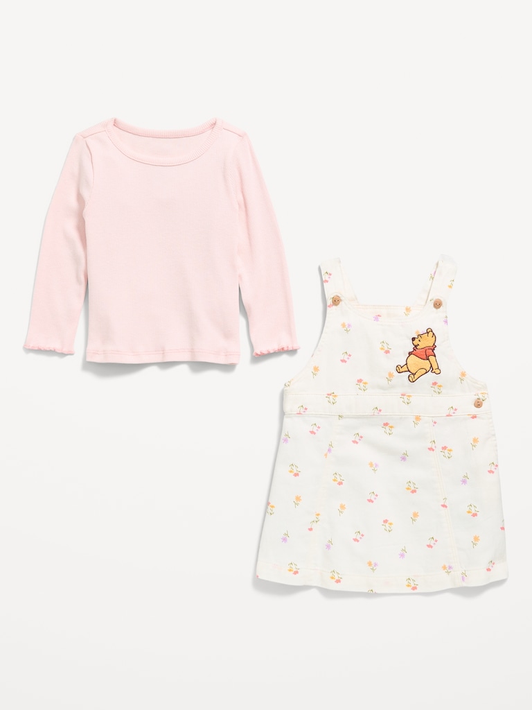 Disney© Long-Sleeve T-Shirt and Dress Set for Baby