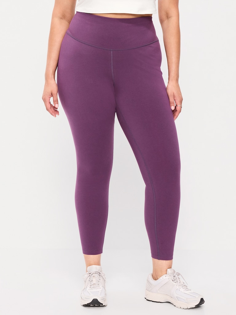 High-Waisted PowerChill 7/8 Cotton Leggings