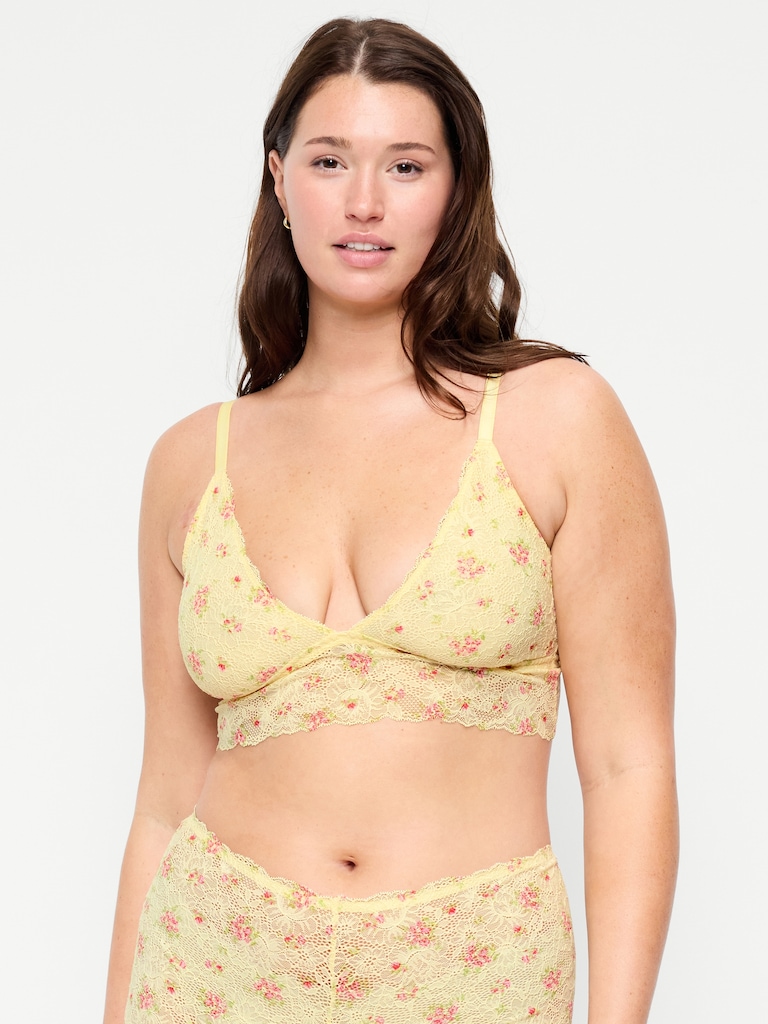 Lace Longline Bralette