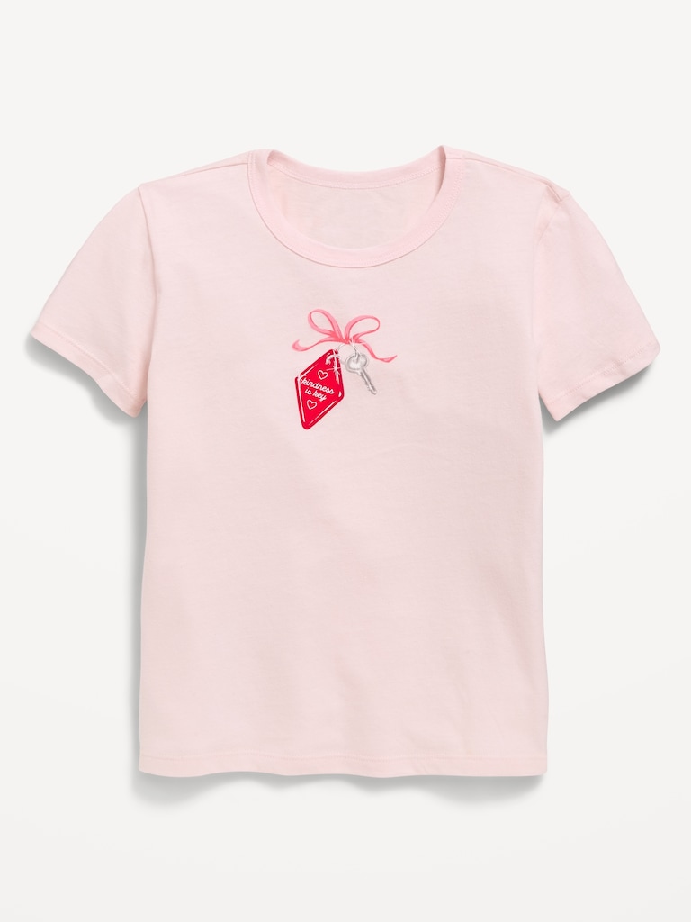 Short-Sleeve Graphic T-Shirt for Girls
