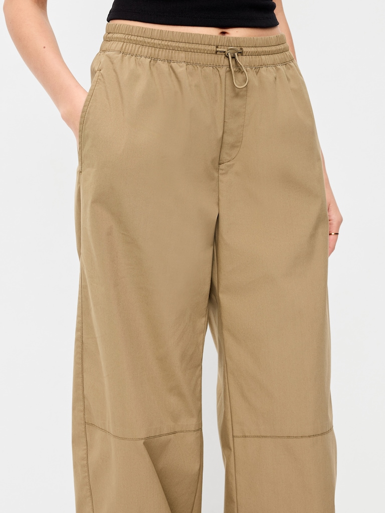 Lightweight Pull-On Parachute Pants