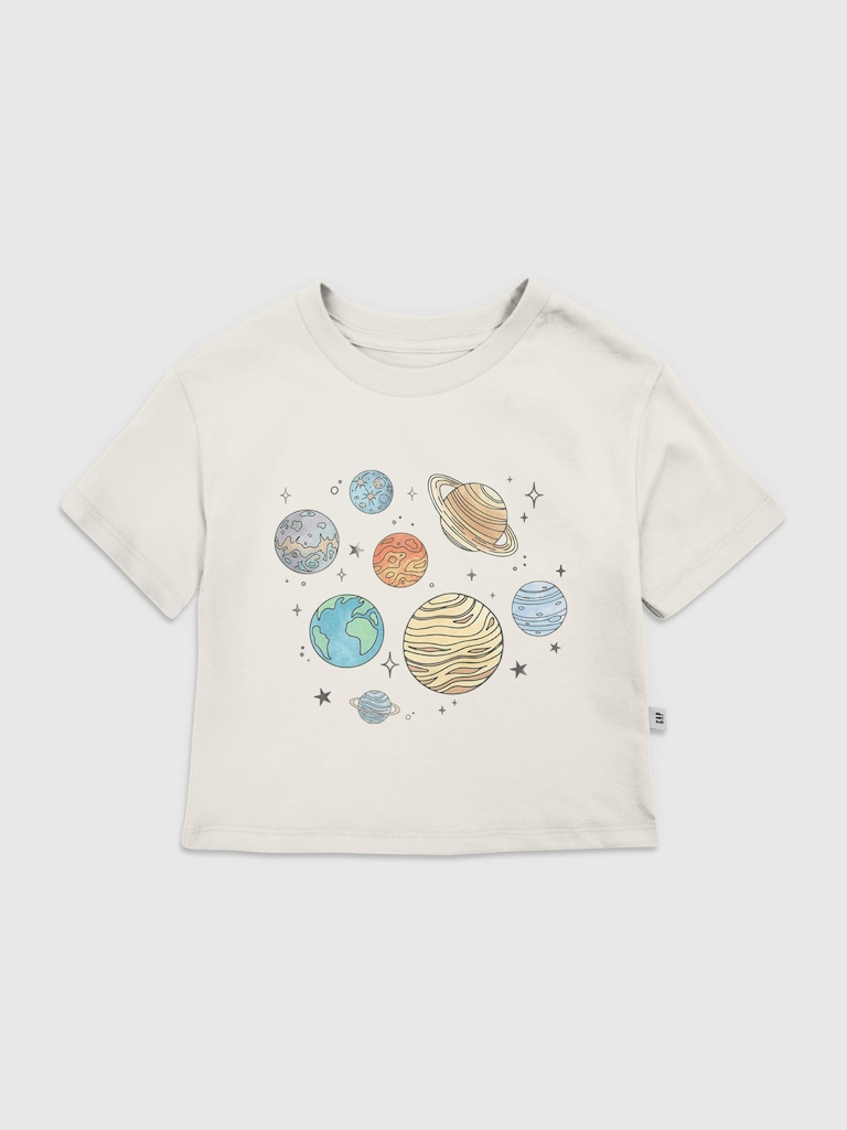 Toddler Planets Jumble Graphic T-Shirt