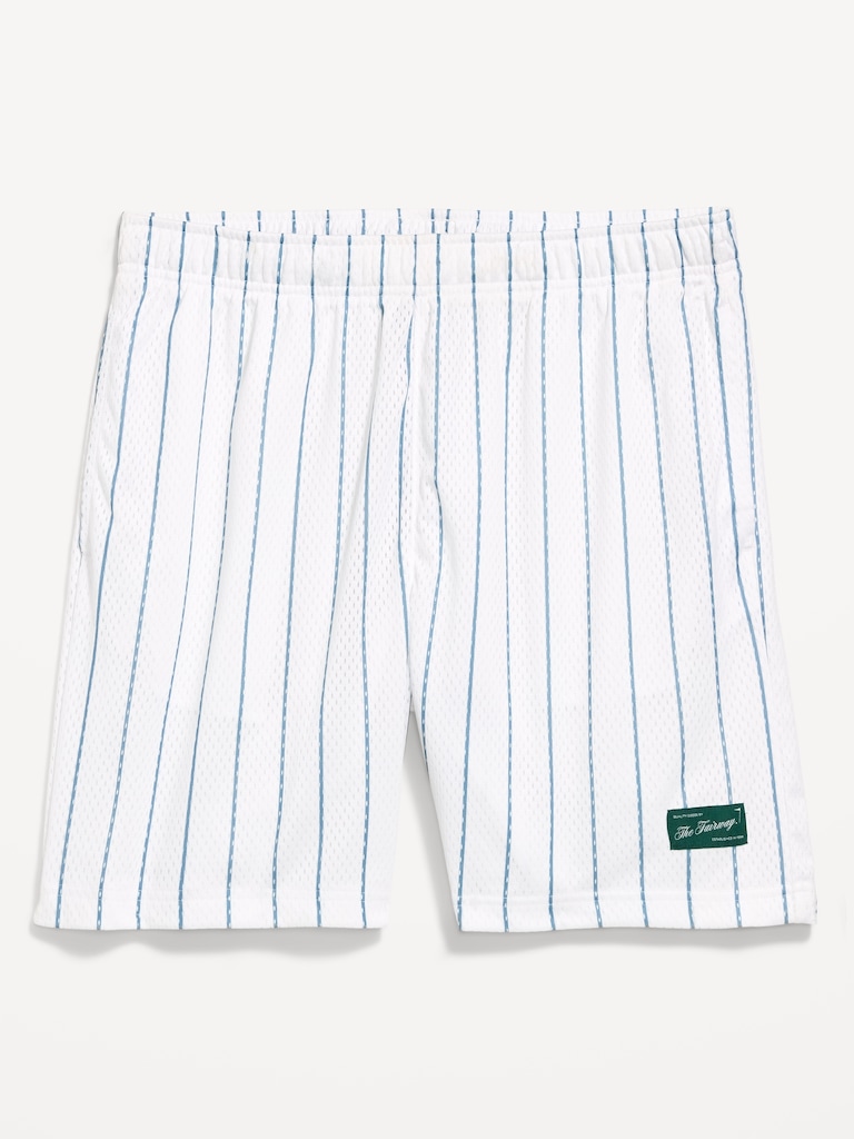 Baggy Mesh Shorts -- 6-inch inseam