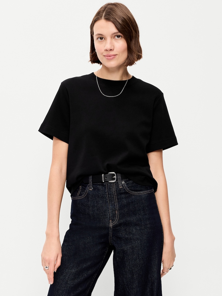 Relaxed Heavyweight Crew-Neck T-Shirt