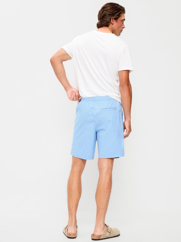 Twill Jogger Shorts -- 7-inch inseam