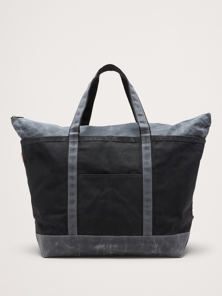 Waxed Canvas Tote by CB Station