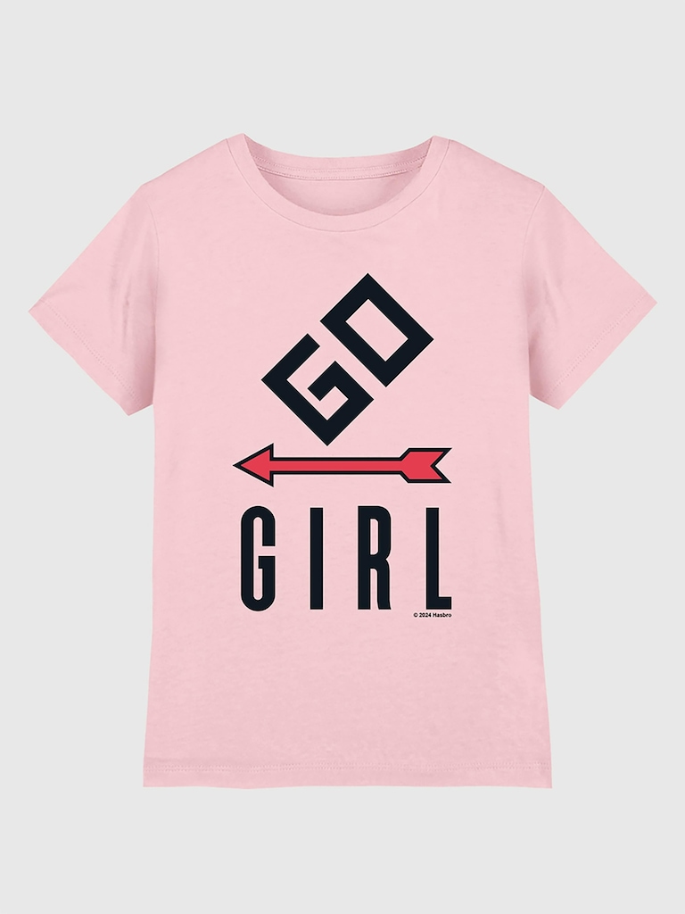Monopoly Go Girl Graphic T-Shirt for Girls
