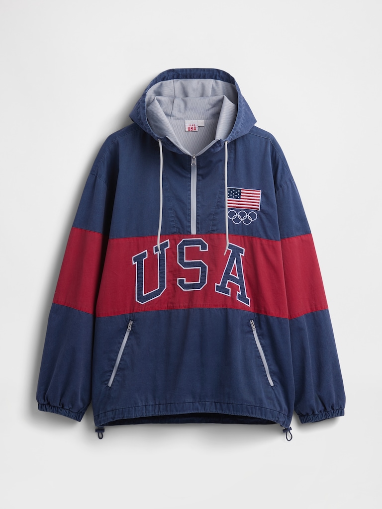 Adult Team USA Oversized Anorak