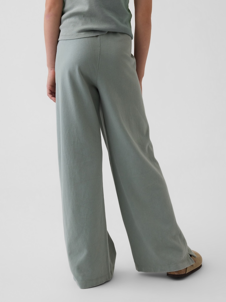 Kids Relaxed Wide-Leg Pants