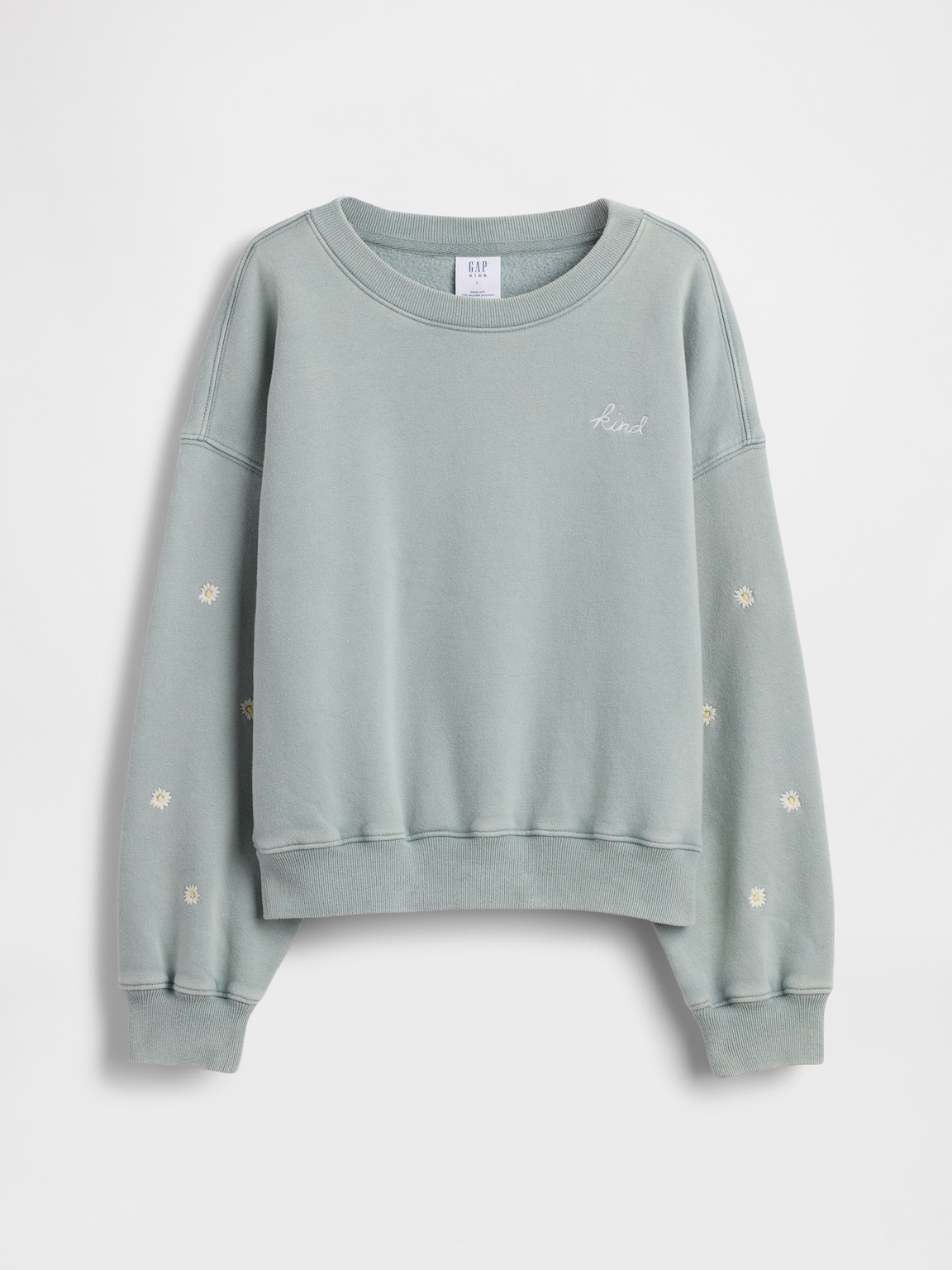 Kids VintageSoft Wedge Crewneck Sweatshirt