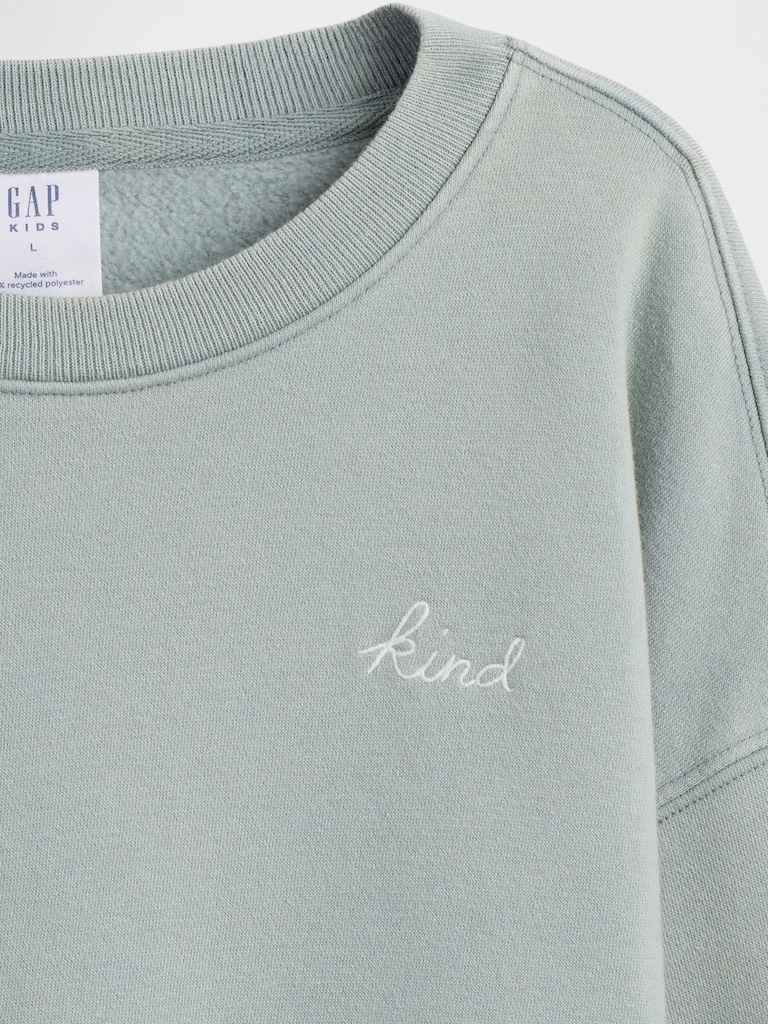 Kids VintageSoft Wedge Crewneck Sweatshirt