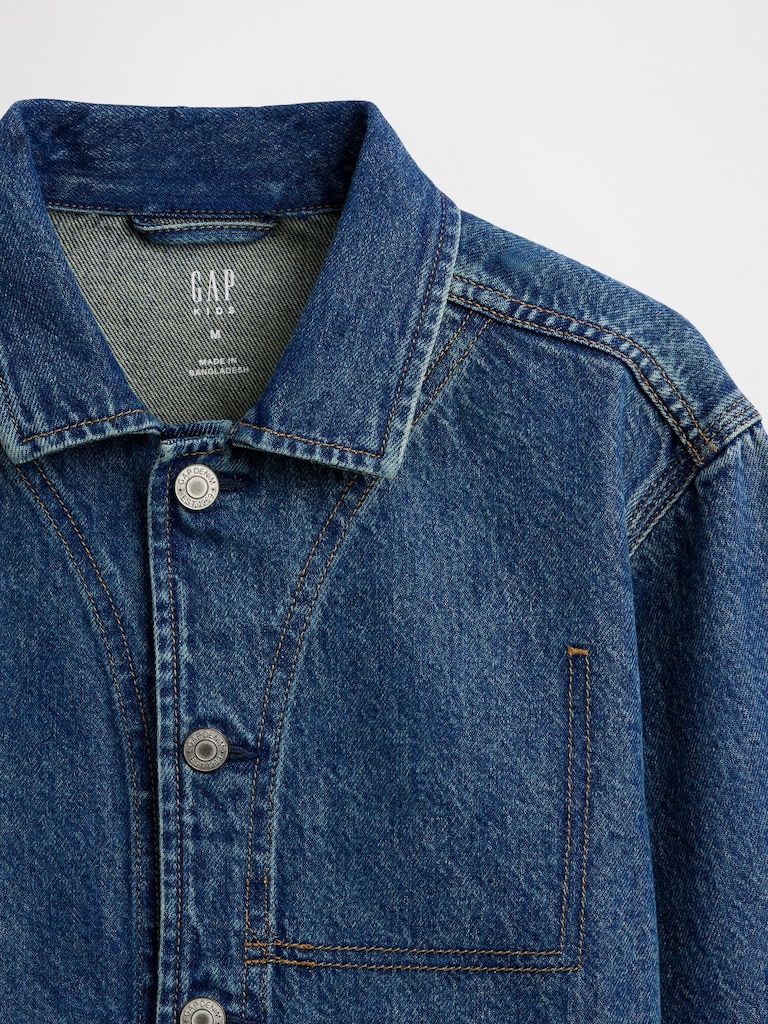 Kids Denim Chore Jacket
