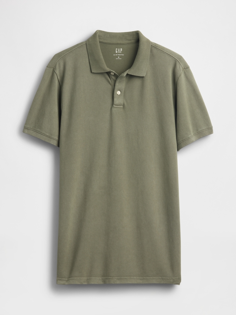 Pique Polo Shirt
