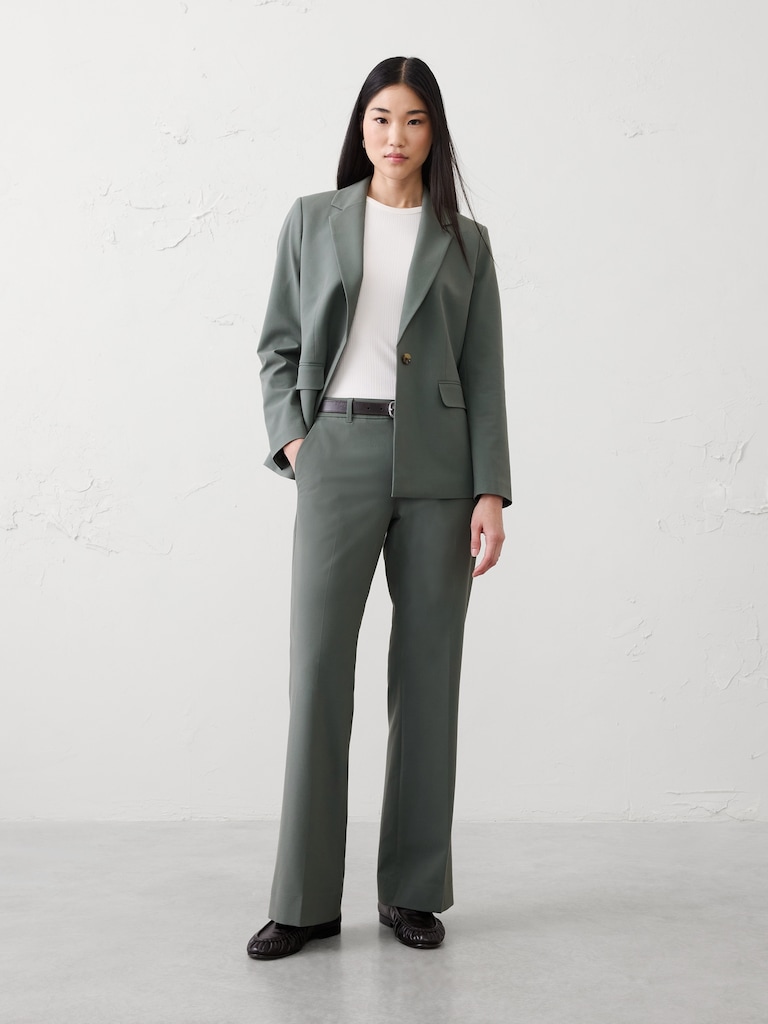 DROPPED Bootcut High-Rise Sculpted Trouser