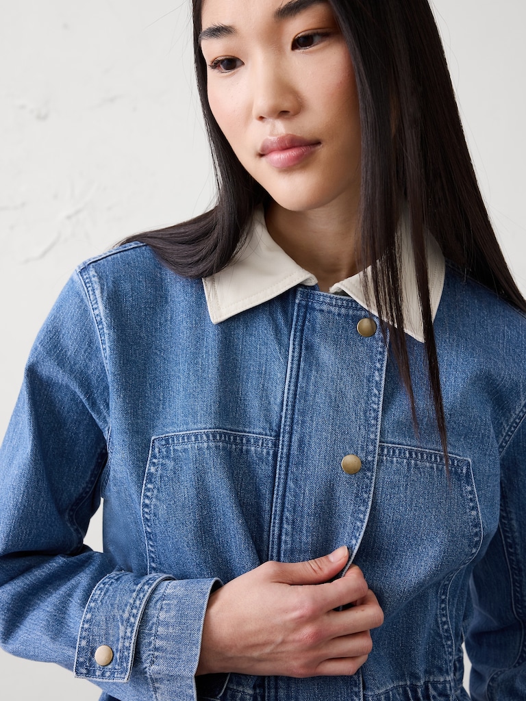 Denim Utility Jacket