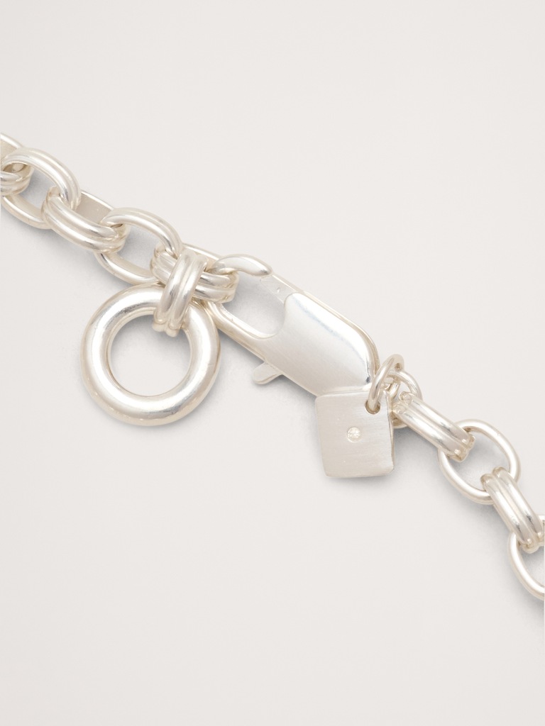 Mini Double Oval Link Chain Bracelet