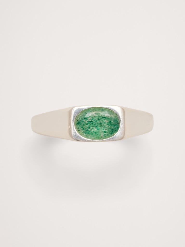 Small Gem Signet Rng