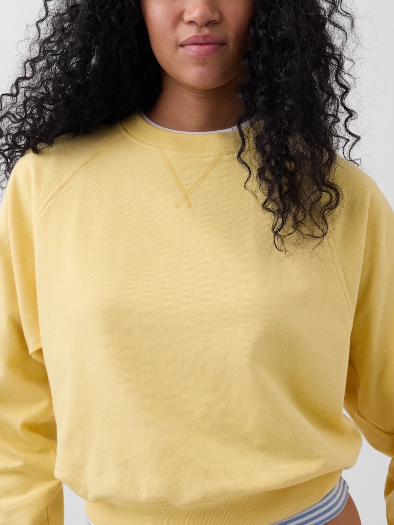 VintageSoft Terry Raglan Sweatshirt