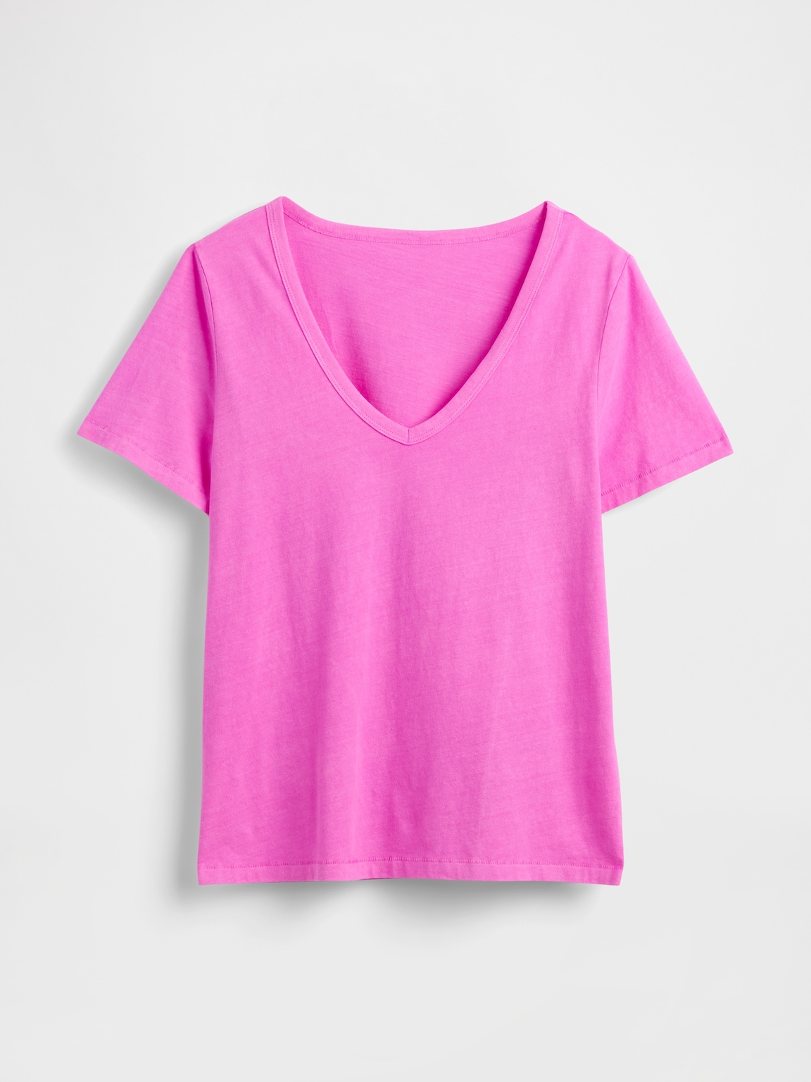 Organic Cotton VintageSoft V-Neck T-Shirt