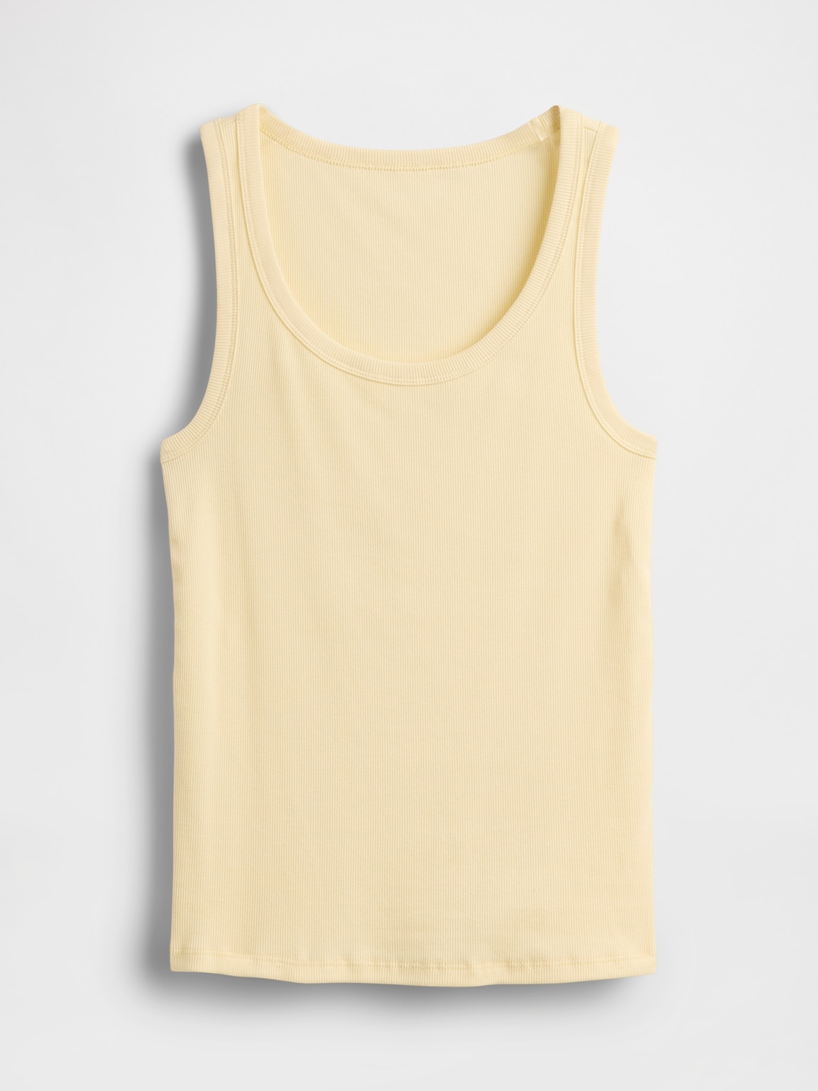Rib Scoop Tank Top