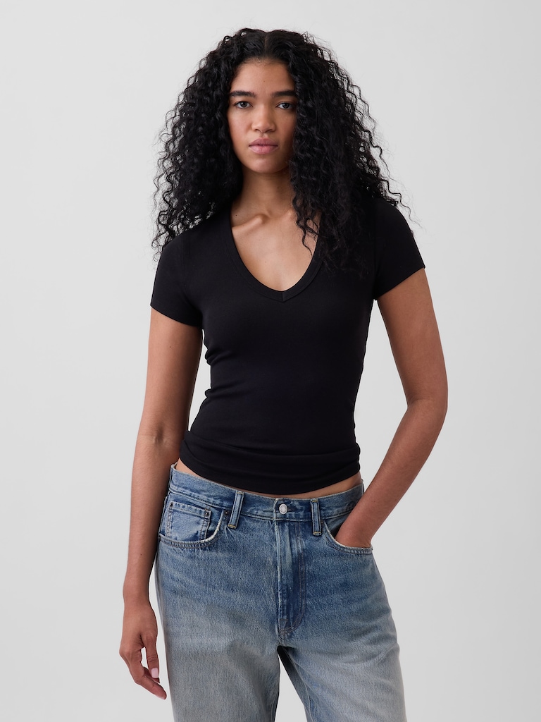 Modern V-Neck T-Shirt