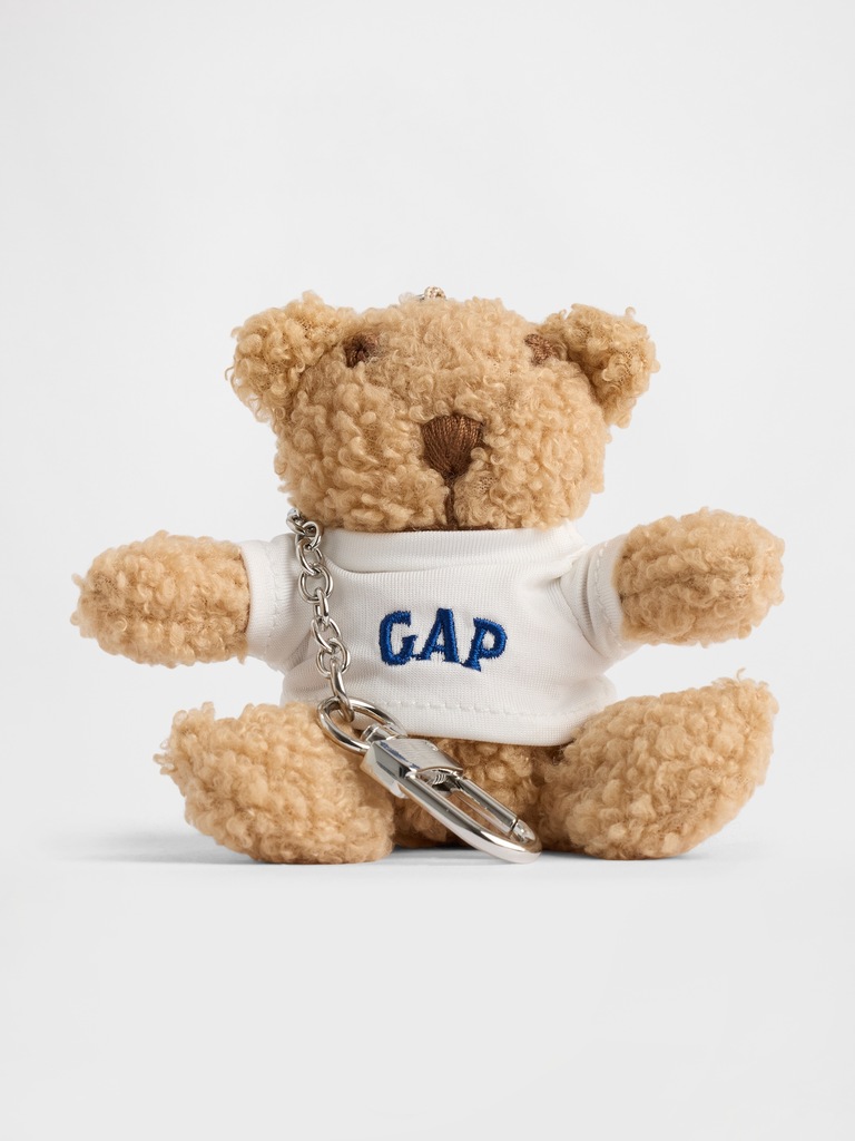 Brannan Bear T-Shirt Keychain Charm