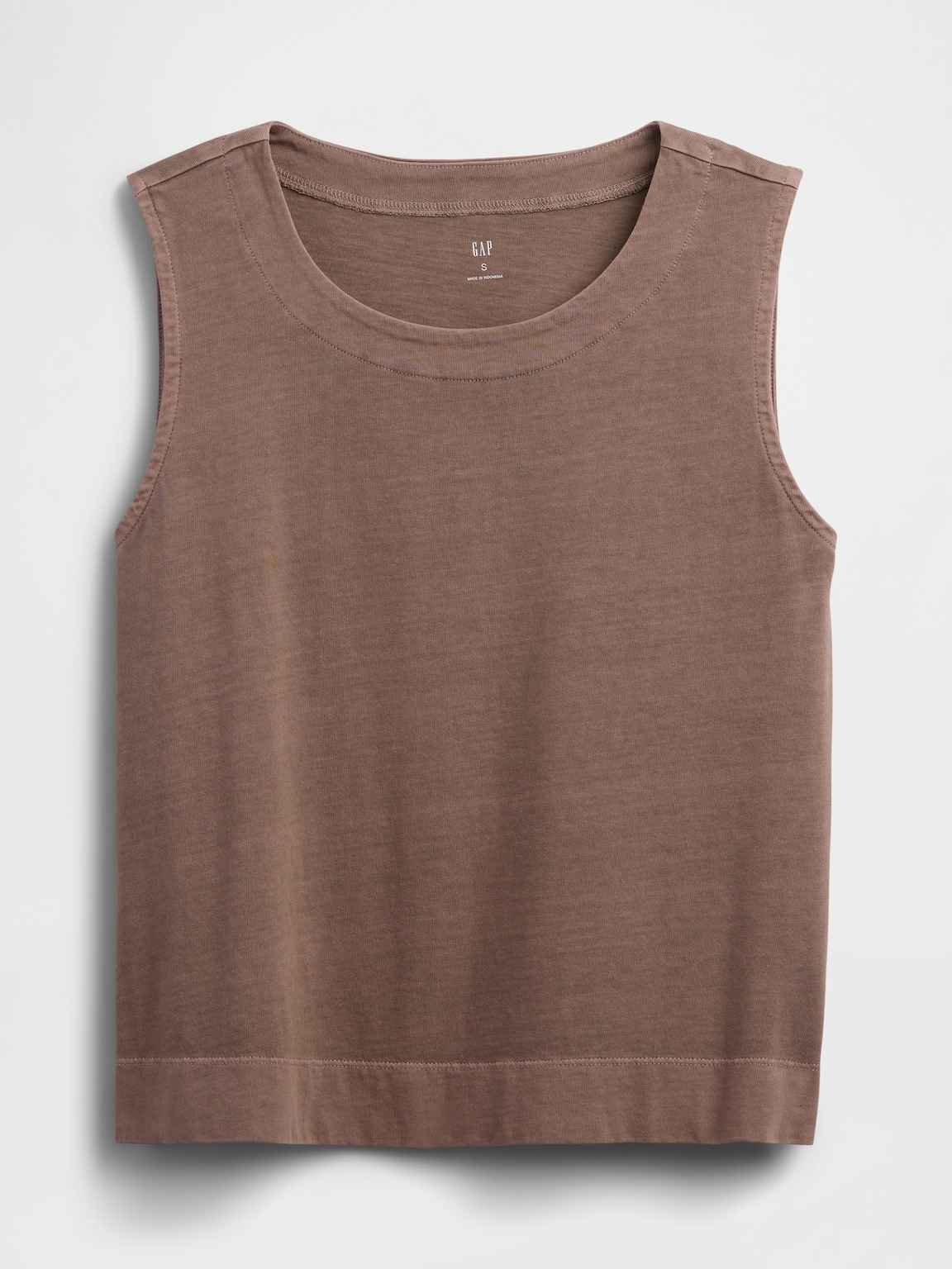 Crewneck PJ Shell Tank Top