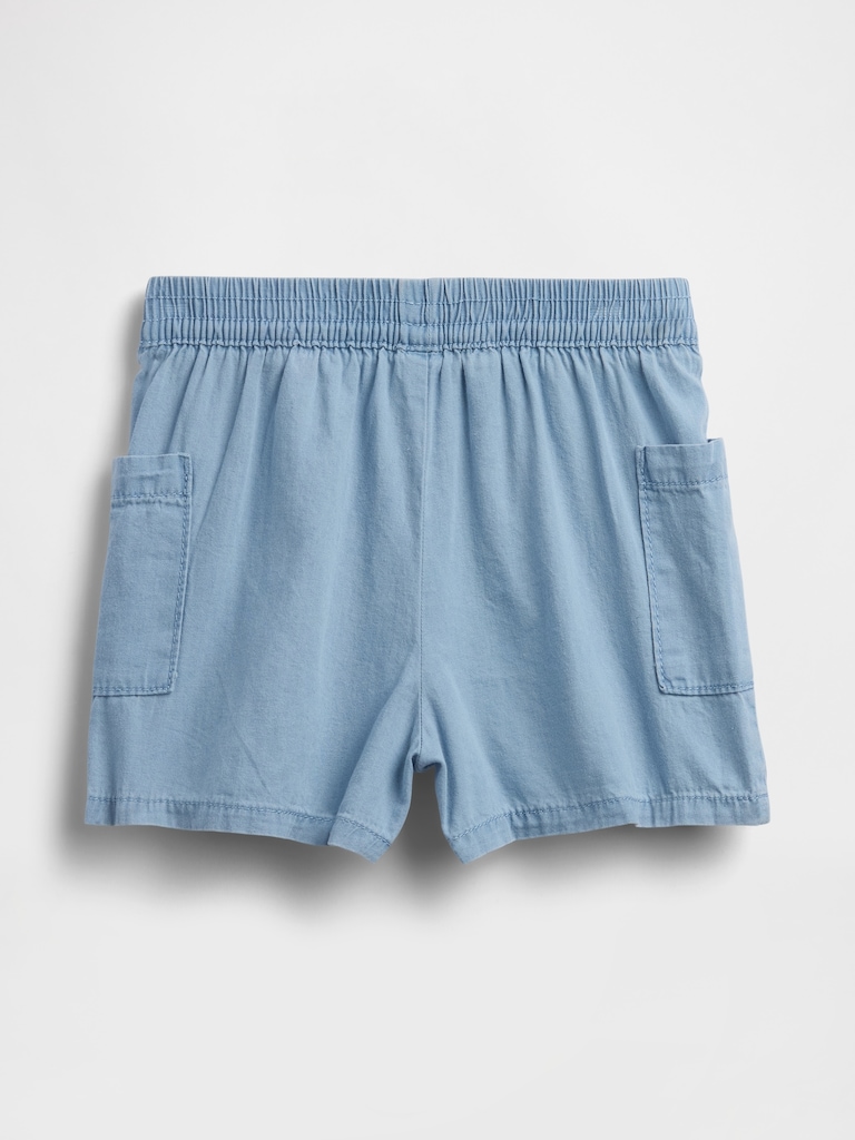 babyGap Linen-Blend Pull-On Shorts