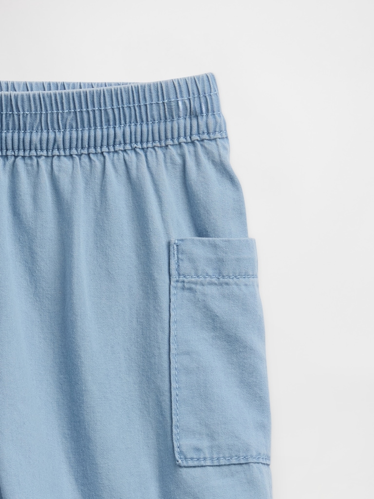babyGap Linen-Blend Pull-On Shorts