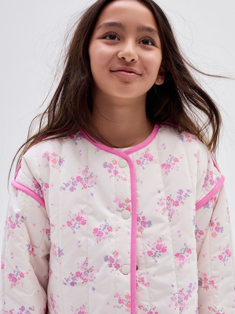 Kids Relaxed Quilted Jacket