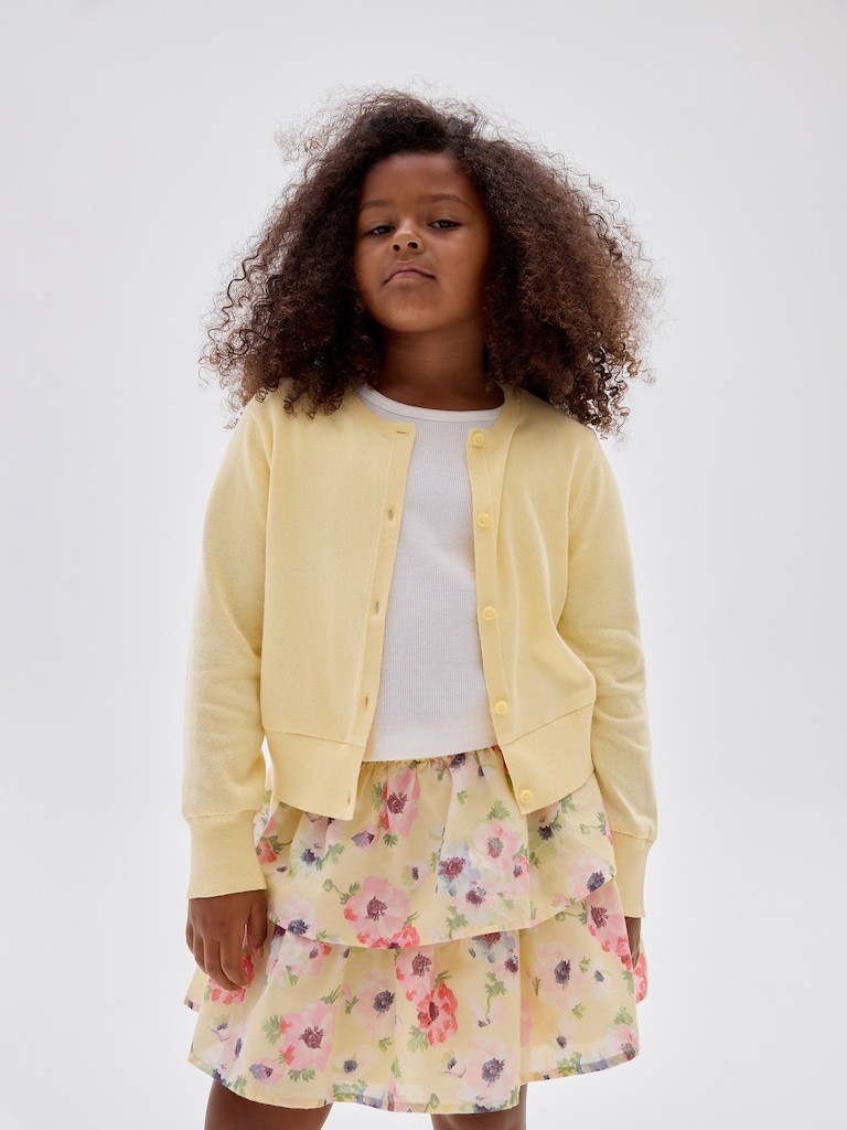 Kids Crewneck Cardigan