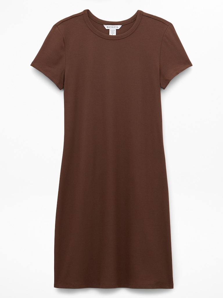 Signature Rib Tee Dress