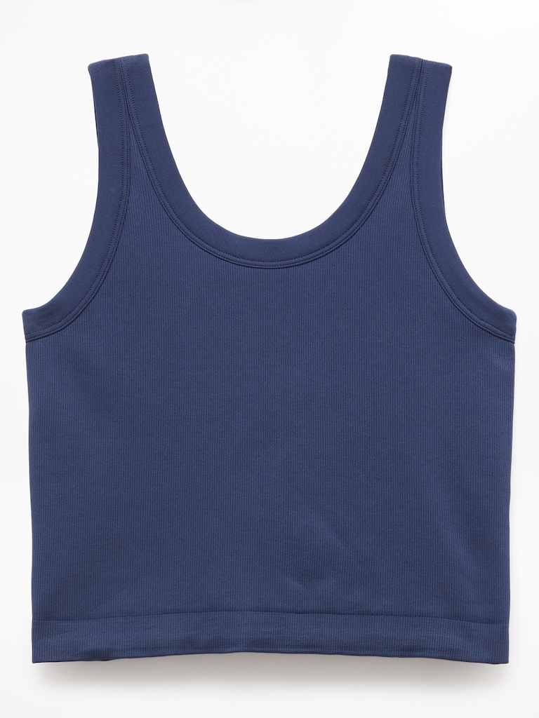 Athleta Girl Rise Above Rib Scoop Tank