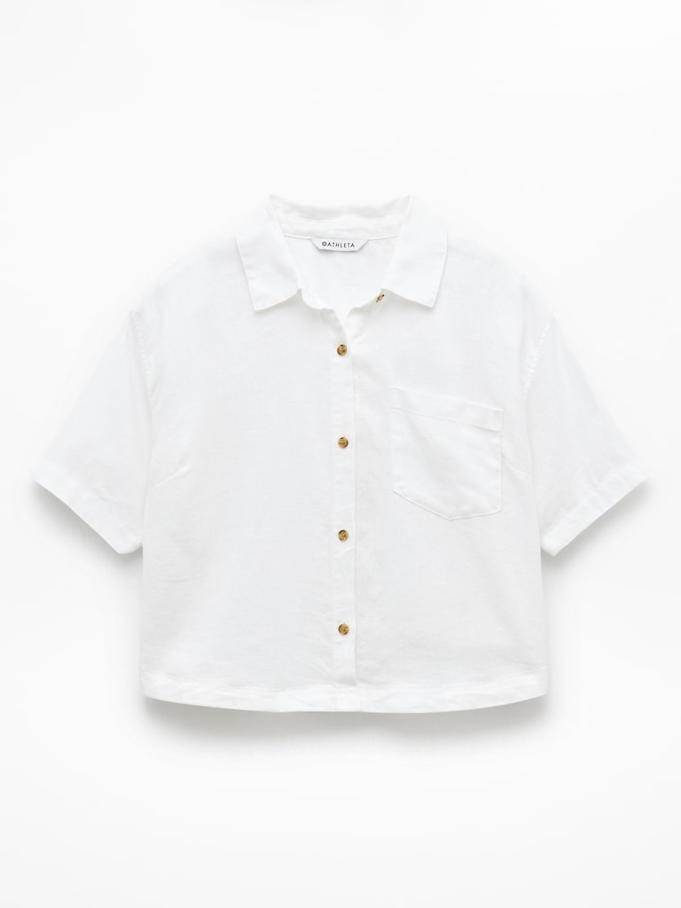 Retreat Linen Short Sleeve Shirt