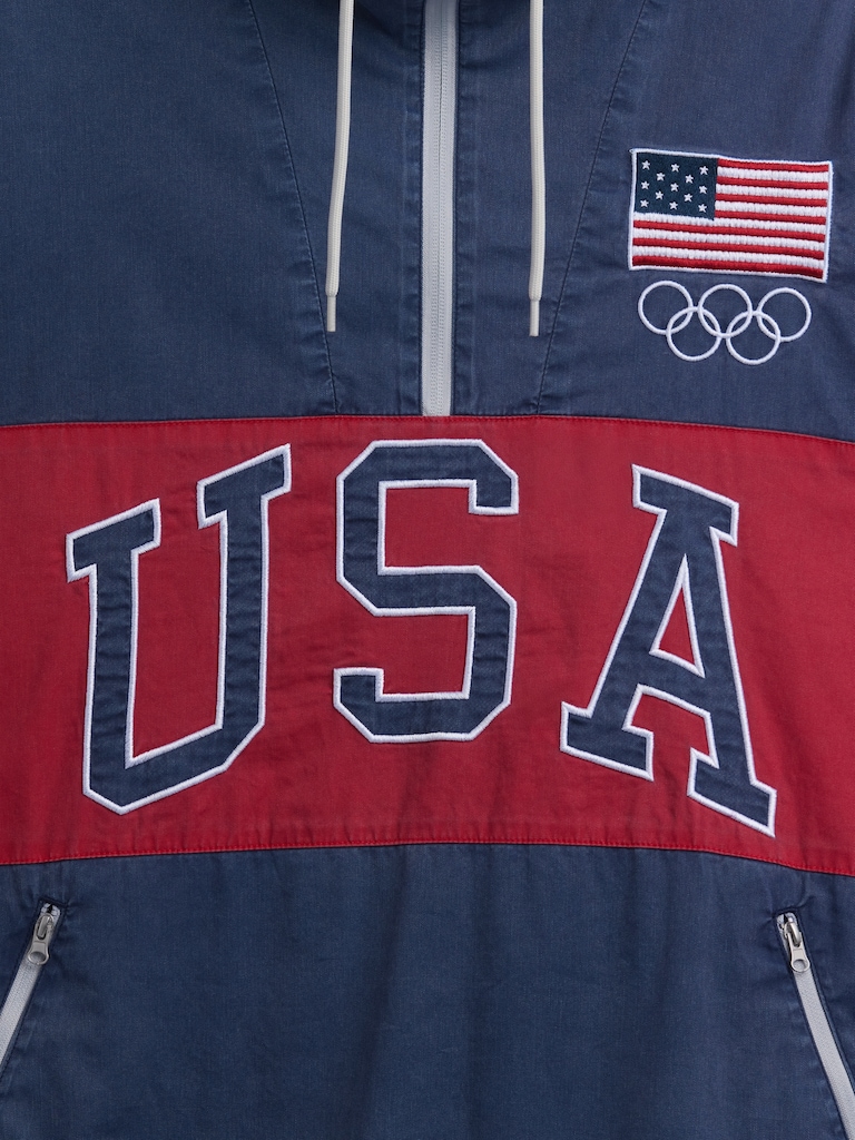 Adult Team USA Oversized Anorak