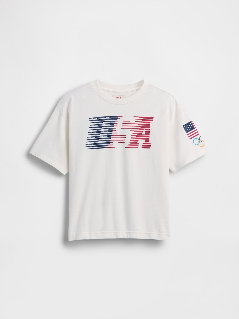 Kids Team USA Oversized T-Shirt