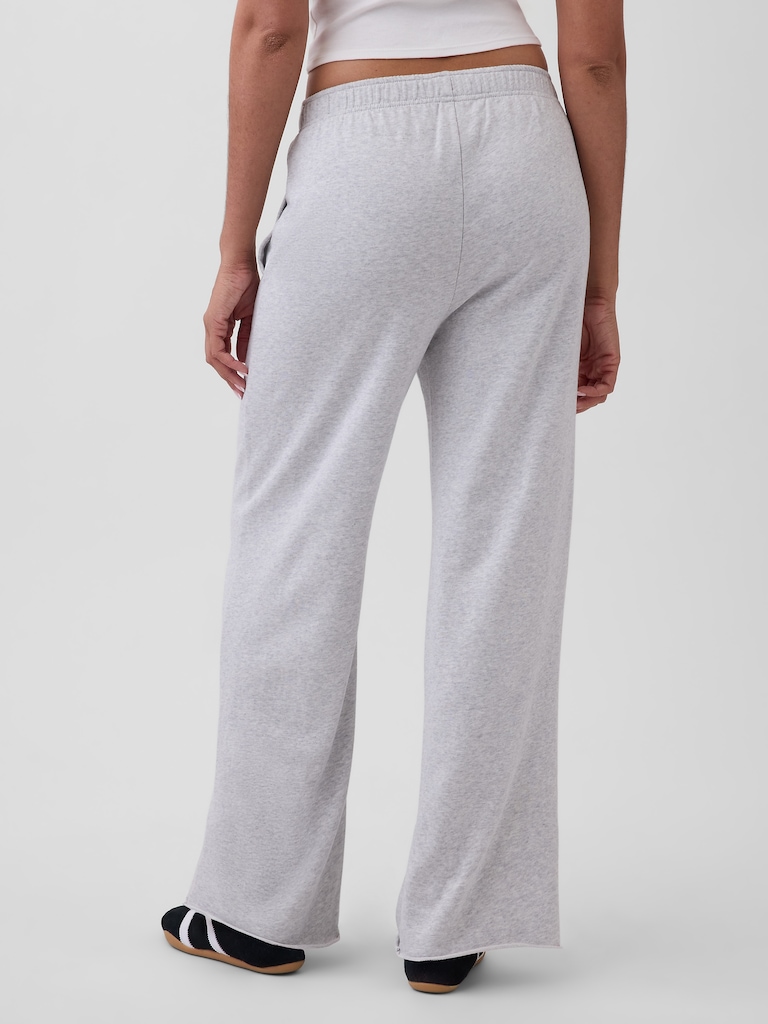 VintageSoft Terry Wide-Leg Sweatpants